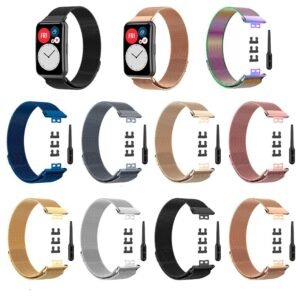 Huawei watch fit pulso metálico