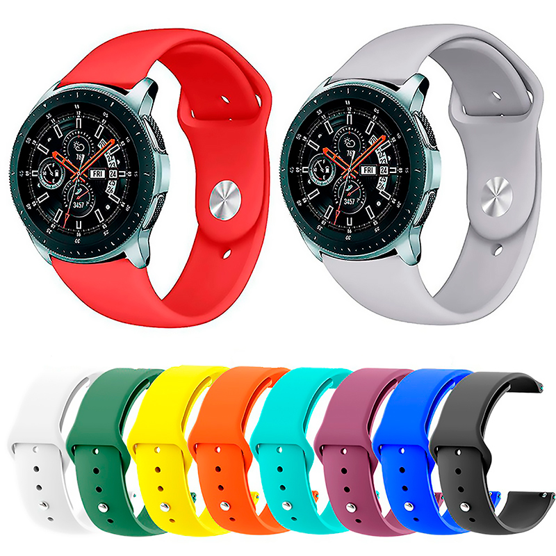 correa reloj 22mm en silicona para smartwatch - Tauxi