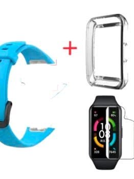 manilla protectores case para huawei honor band 6