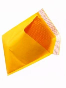 sobre de seguridad en papel kraft con burbujas