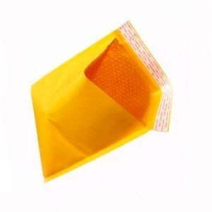 sobre de seguridad en papel kraft con burbujas