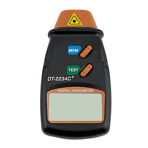 tacómetro de rpm digital herramienta de medición