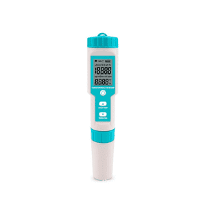 MEDIDOR CALIDAD DE AGUA 7 EN 1 SAL PH TDS EC ORP SG...
